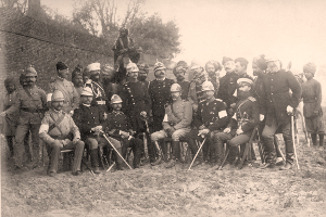 Foreign officers at Panipath